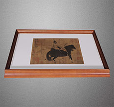 淮阳书画装裱配框服务案例